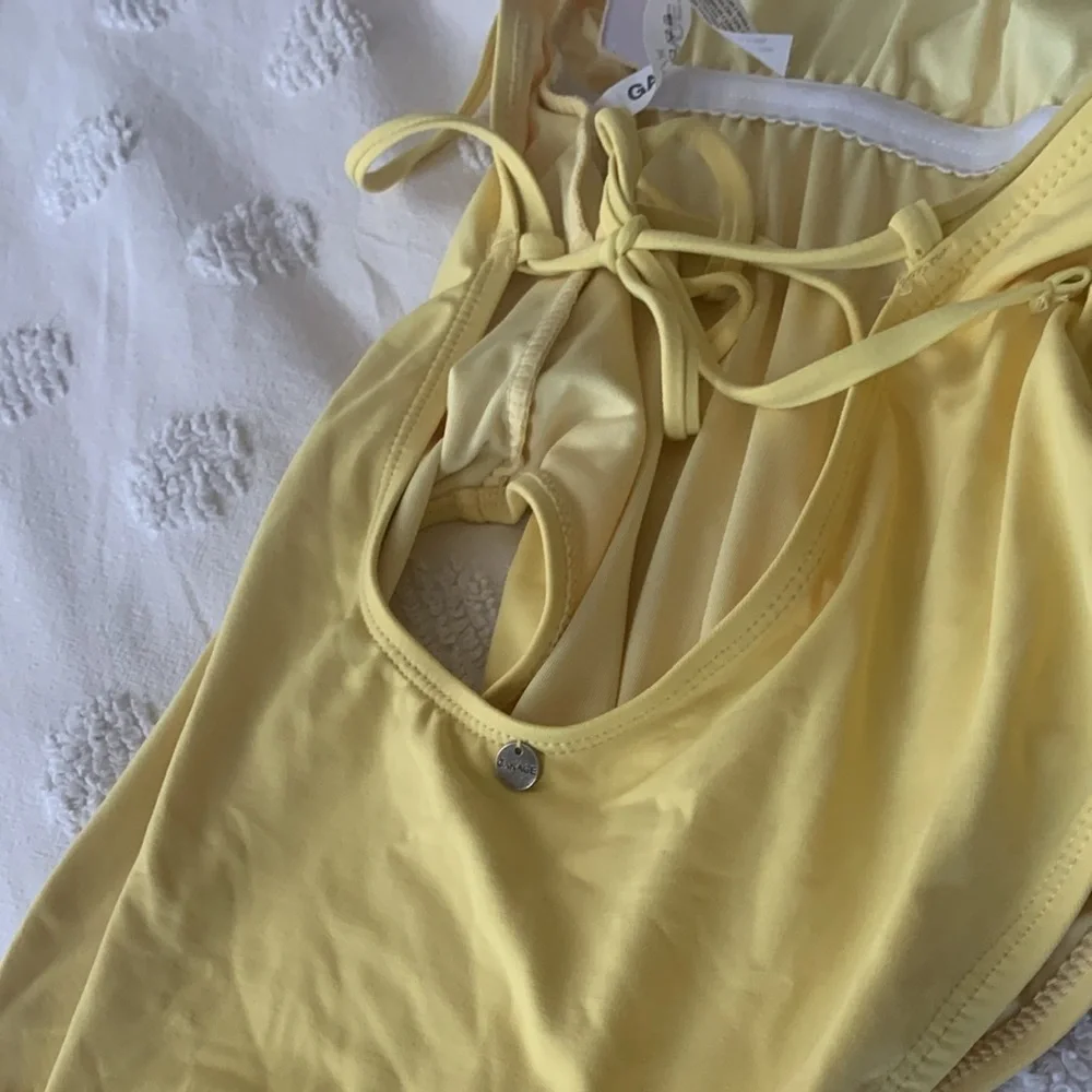 Garage Yellow One Piece Swimsuit - Picture 4 of 4